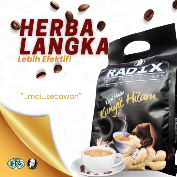 Radix Kunyit Hitam 20'S - Image 2