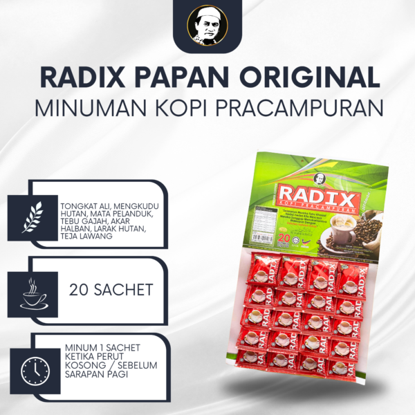 Kopi Radix Papan 20's
